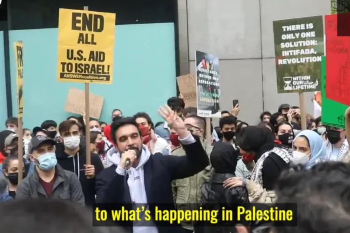 Exclusive | Video shows deranged Zohran Mamdani passionately shouting anti-Israel ‘BDS’ chant at rally Exclusive | Video shows deranged Zohran Mamdani passionately shouting anti-Israel ‘BDS’ chant at rally
