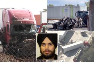 Illegal immigrant trucker accused in fatal California crash released by Biden admin after 2022 border crossing