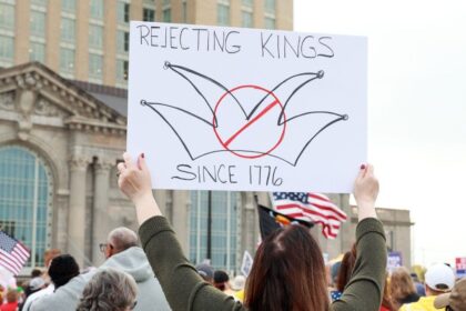 ‘It’s a joke’: White House dismisses ‘No Kings’ protests, while Nancy Pelosi rips crown in defiance