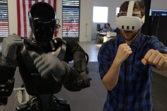 Humanoid Robots Headed to War? I Went Hands-On With the Phantom MK1