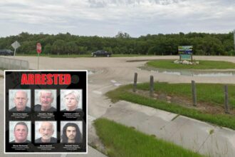 Six nudists arrested for stripping down at the wrong Florida beach