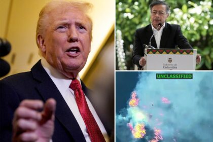 Trump says US will increase tariffs on Colombia as drug trade feud escalates