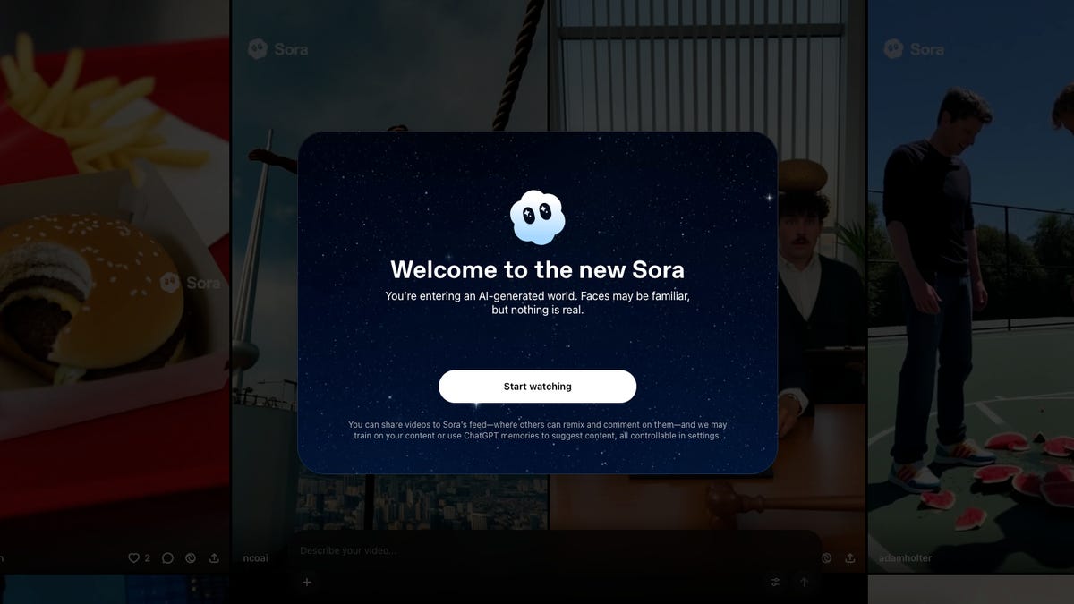 OpenAI’s Sora Is Now the No. 1 Free iPhone App. Get Ready for Lots More AI Slop