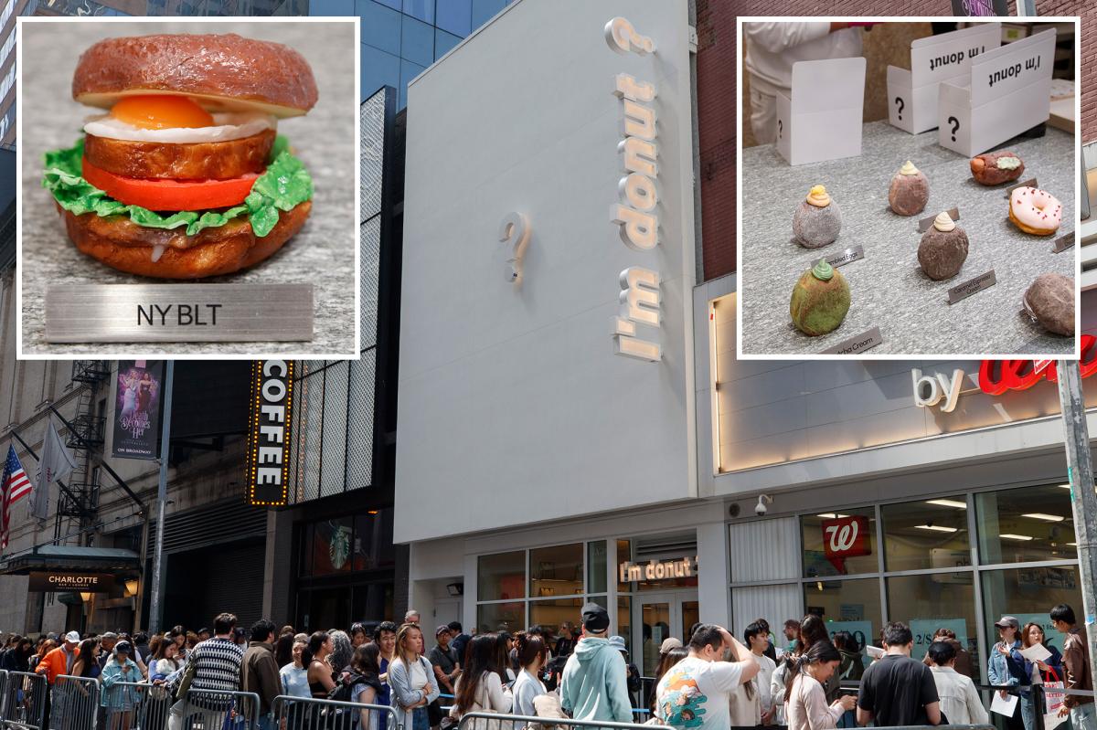 Exclusive | Sweet sensation! Times Square shop goes viral for wild BLT, scrambled eggs donuts