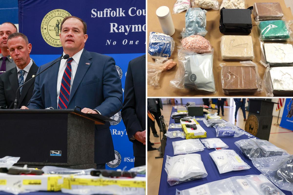 Massive Bronx-to-Long Island drug pipeline busted as cops seize enough fentanyl to kill every person in Suffolk County
