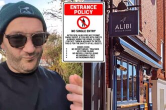 Bar bans solo drinkers from entering, sparking debate over controversial policy