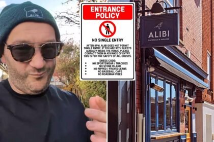 Bar bans solo drinkers from entering, sparking debate over controversial policy