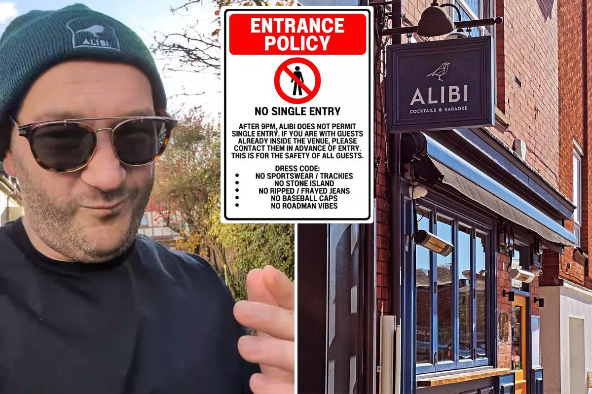 Bar bans solo drinkers from entering, sparking debate over controversial policy