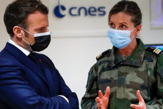 Space no longer peaceful, Macron set to say in new space strategy