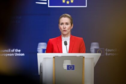 Peace deal should limit Russia’s army, not Ukraine’s, says Kaja Kallas