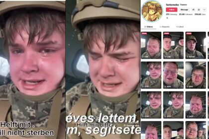 Viral video of crying Ukrainian soldier sent to front lines is fake
