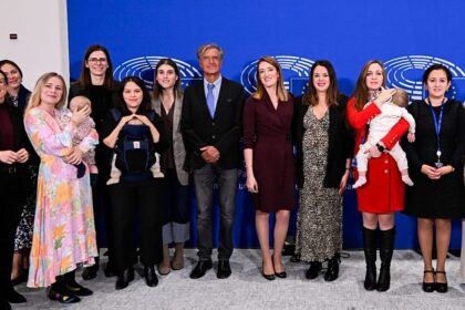 Baby or ballot? Members of the EU Parliament won’t have to choose