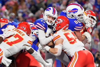 NFL Week 9 scores: Bills pick up win in rivalry game with Chiefs, Panthers pick up an upset victory
