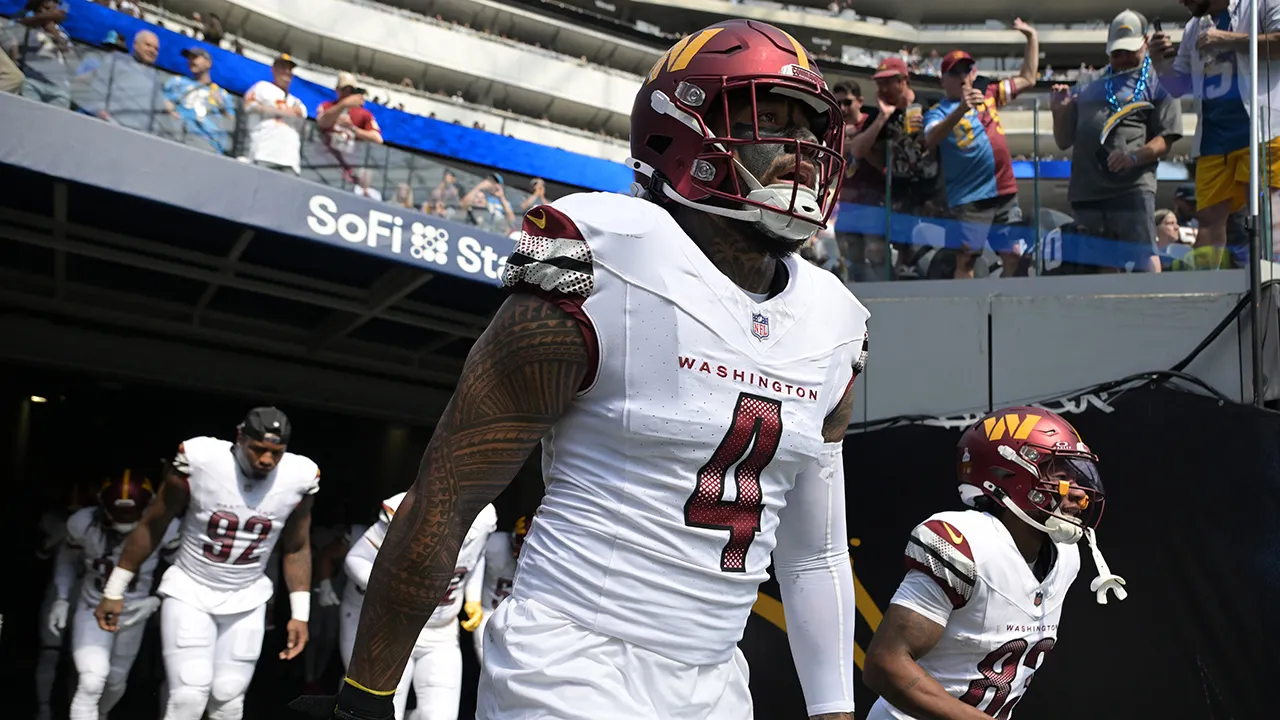 NFL reduces Frankie Luvu’s suspension to fine after third hip-drop tackle