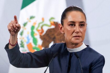 Mexican President Sheinbaum to press charges after man gropes her on walk