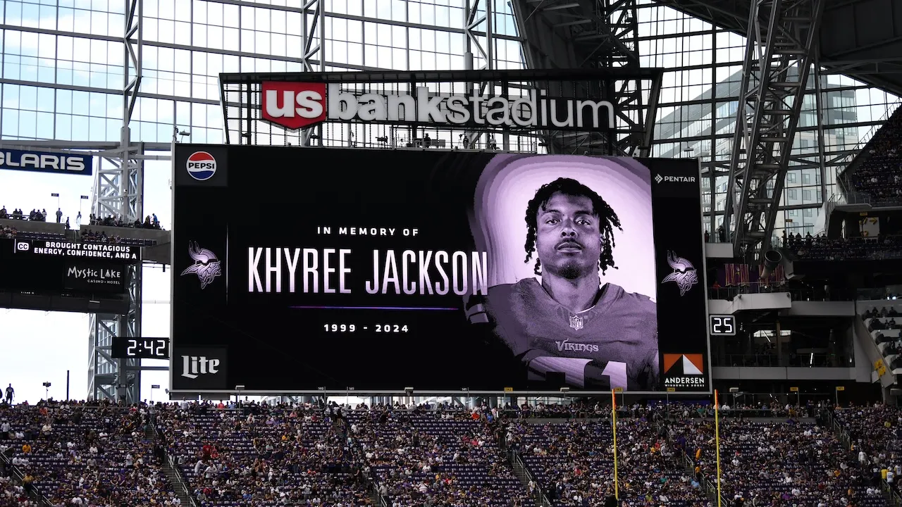 Drunk driver pleads guilty to crash that killed Vikings’ Khyree Jackson