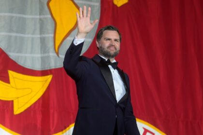 Vance fires up Marines on military branch’s 250th birthday: ‘Kick the enemy’s a– and come home safe’