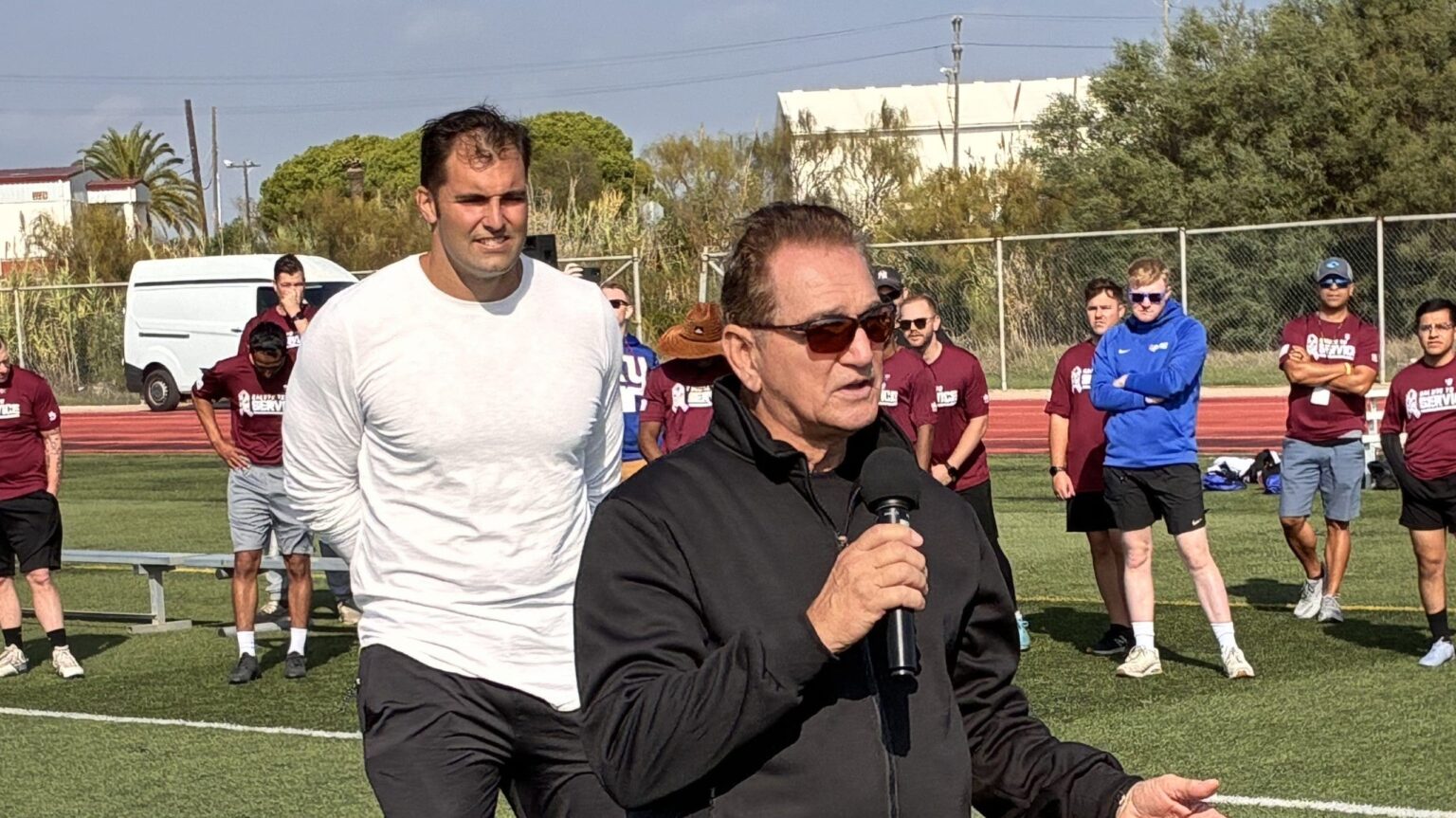 Ex-NFL stars Joe Theismann, Alejandro Villanueva praise league for bringing ‘cultural weapon’ overseas