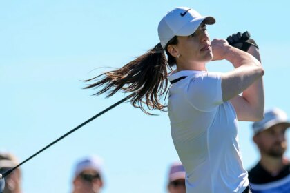 Caitlin Clark hits the links with Nelly Korda at LPGA’s Annika pro-am, thrilling fans with putting skills