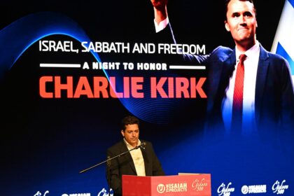 Charlie Kirk honored in Jerusalem as hundreds gather, including officials, clergy and Christians