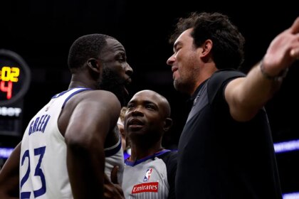 Warriors’ Draymond Green confronts fan teasing him with ‘Angel Reese’ chants