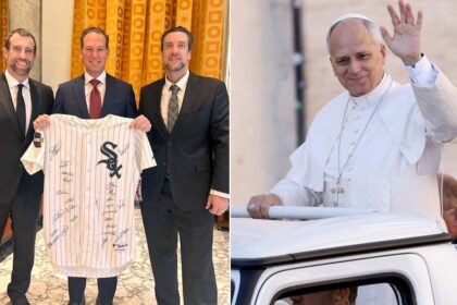 Pope Leo XIV receives invite to throw out first pitch at White Sox new stadium