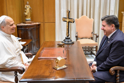 Pritzker seeks sympathy from Pope Leo over Trump’s Chicago immigration ‘blitz’