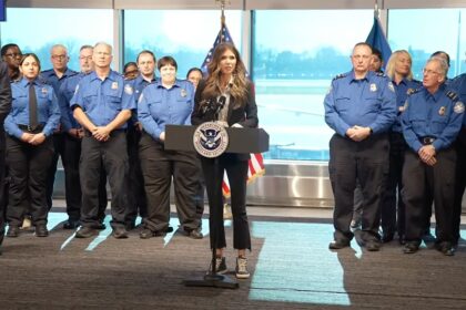 Kristi Noem unveils B TSA modernization plan, awards K bonuses to workers who served during shutdown