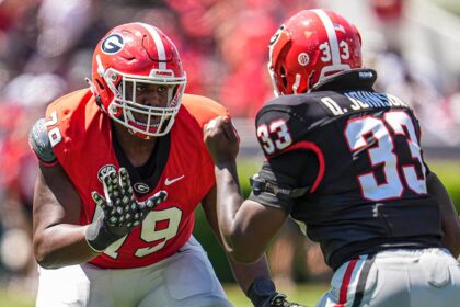 Georgia lineman kicked off team after arrest following high-speed police chase