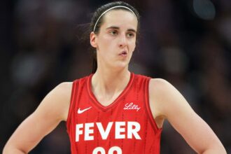 USA Basketball faces criticism for leaving Caitlin Clark off training camp graphic