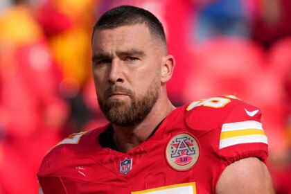 Travis Kelce’s dad fires back at son’s critics with social media post
