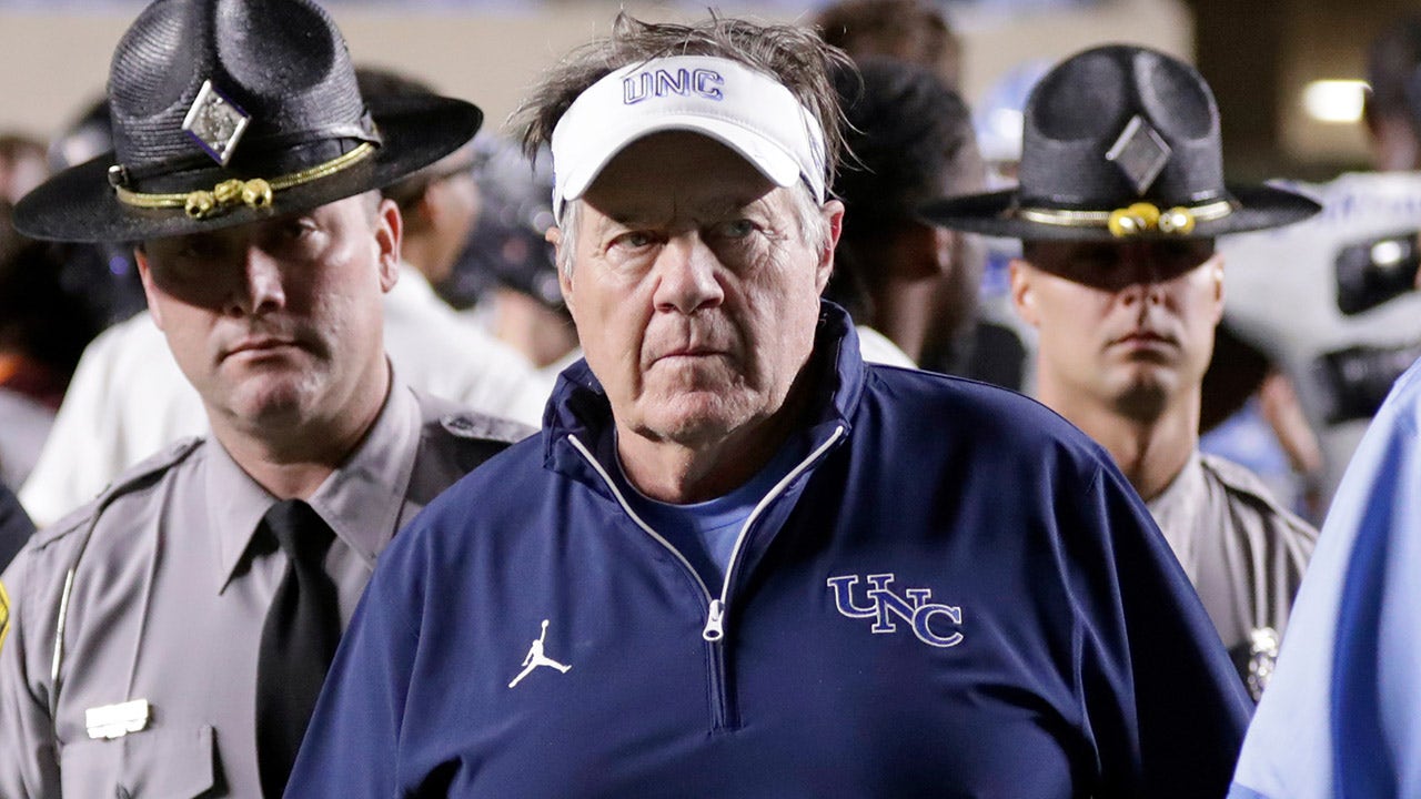 North Carolina’s Bill Belichick avoids question about latest Jordon Hudson drama