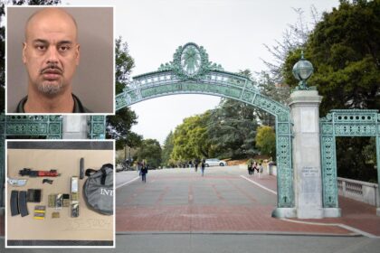 California man, 45, accused of breaking into UC Berkeley sorority and watching students shower, stealing underwear