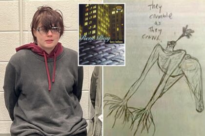 ‘Red flags’ ahead of ‘Slender Man’ stabber release included twisted torture books and graphic sketches
