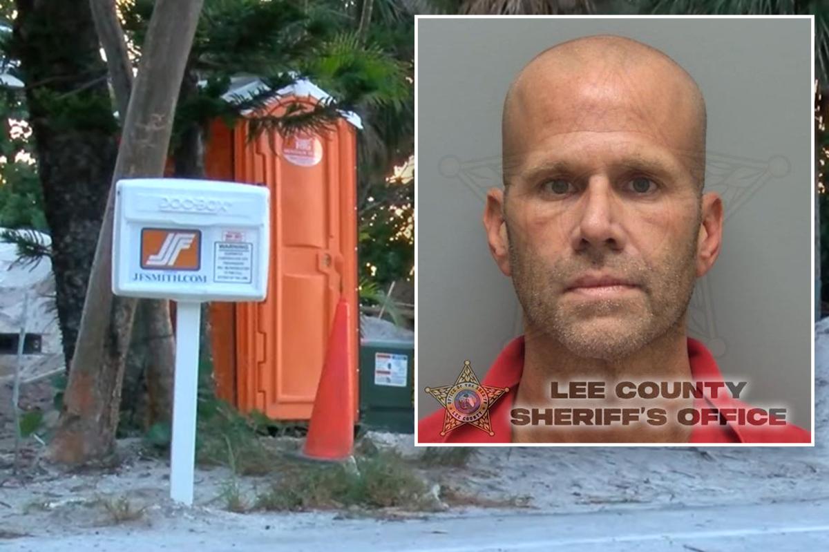 Pantless Florida car thief storms out of porta-potty ‘wielding two wooden stakes’: cops