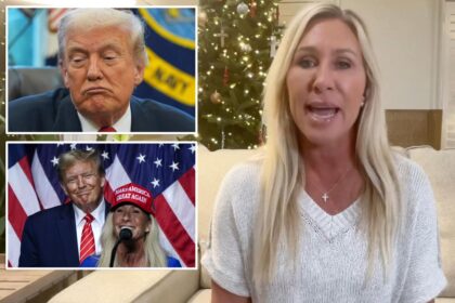 Trump celebrates Rep. Marjorie Taylor Greene’s resignation from Congress as ‘great news for the country’