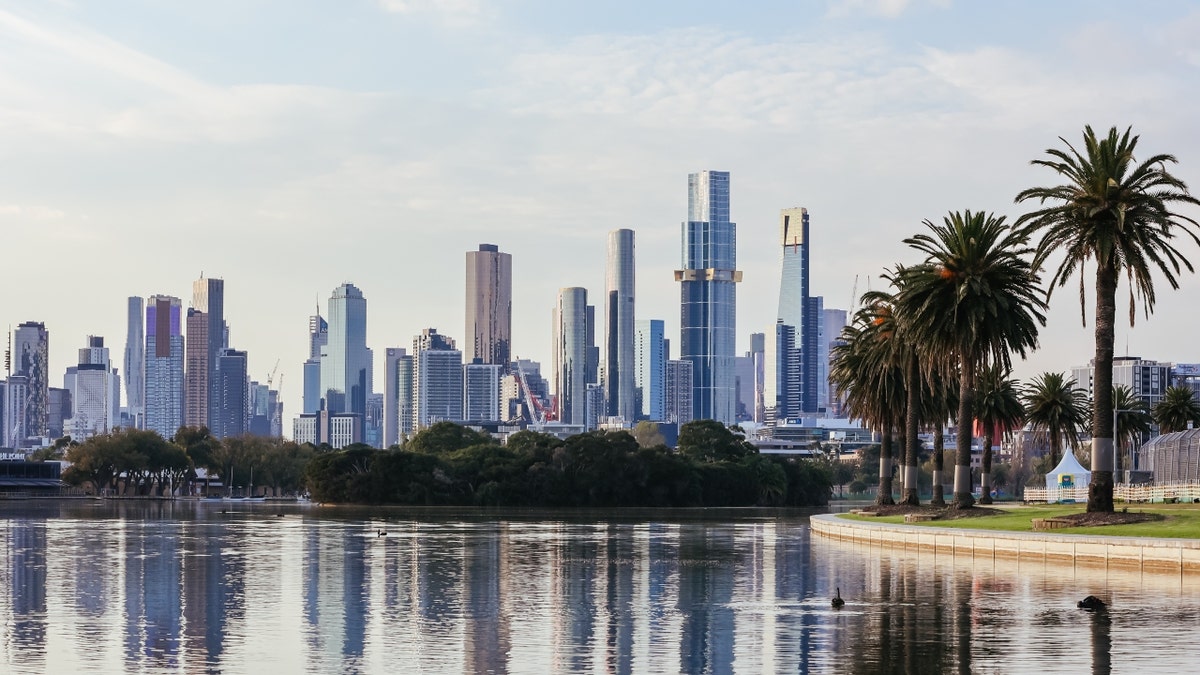 The Melbourne skyline