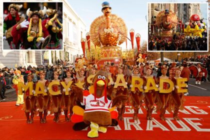 Thousands celebrate 99th annual Macy’s Thanksgiving Day Parade in NYC: ‘Turkey, over here!’