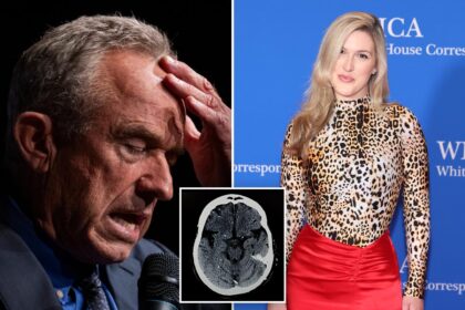 Olivia Nuzzi’s concern over lover RFK Jr.’s brain worm had him soothing her ‘baby don’t worry’: book