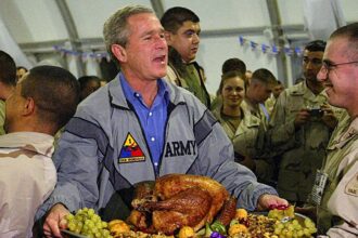 A look back at the biggest presidential Thanksgiving scandals, surprises
