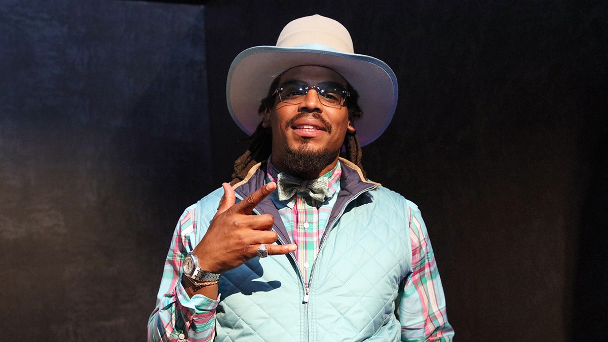 Cam Newton at the BET Awards