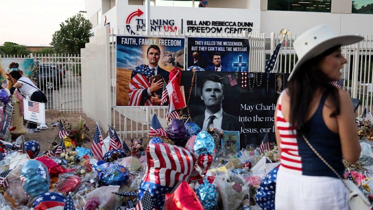 Memorial for Charlie Kirk in Arizona