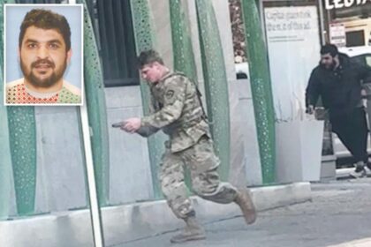 Horrific new footage shows hero National Guardsman open fire on Afghan terror suspect