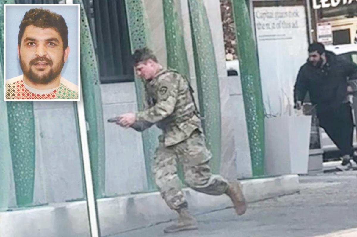 Horrific new footage shows hero National Guardsman open fire on Afghan terror suspect
