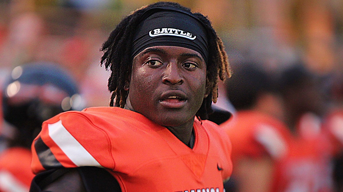 Ethan Pritchard in high school