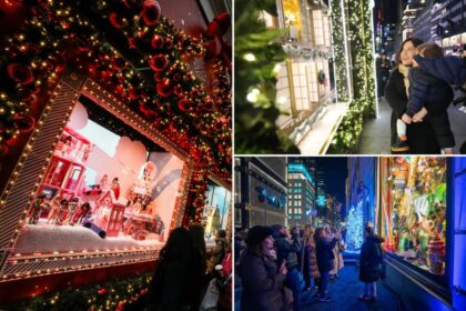 NYC’s holiday window displays burn brighter than ever as Saks lights back up — joining Bergdorf’s, Macy’s and more