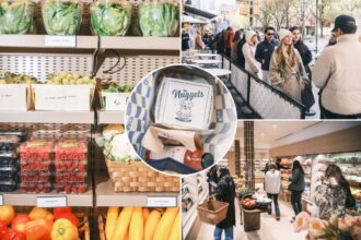 Exclusive | What affordability crisis? New Yorkers line up for hours to pay  for grapes and  for olive oil at trendy new gourmet grocer Meadow Lane