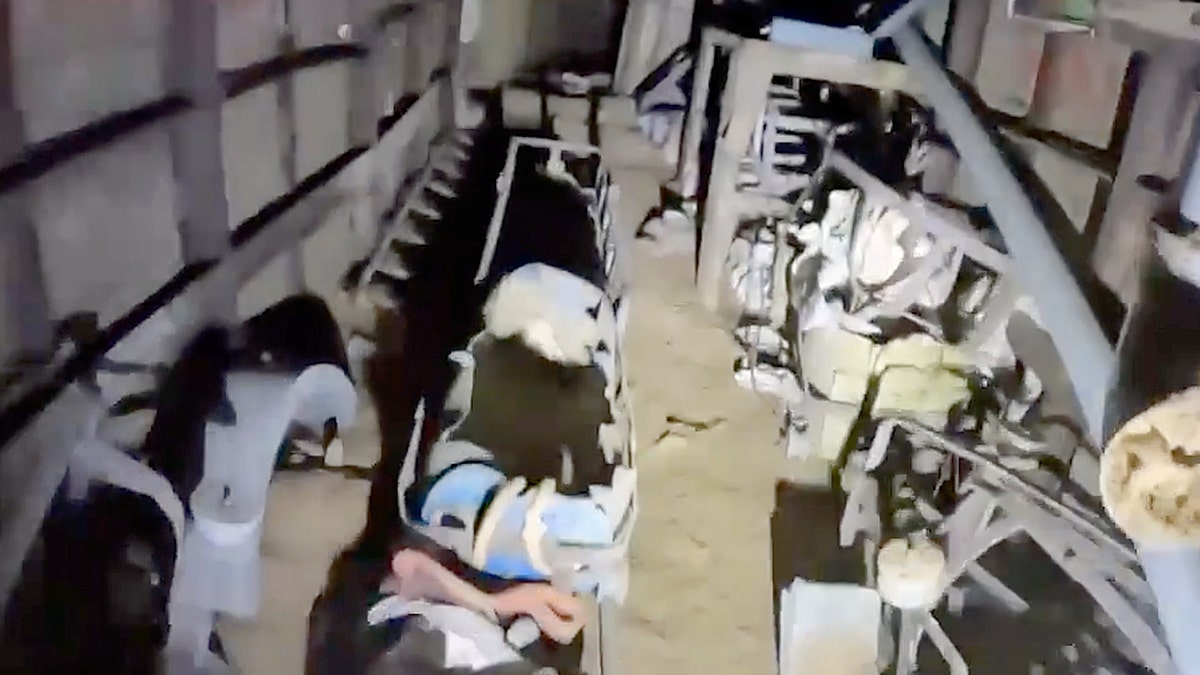 Inside a Hamas tunnel under Gaza.