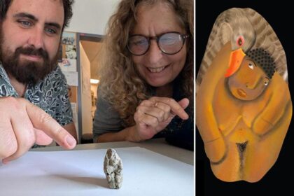 Unearthed figurine in Israel bears early depiction of bestiality