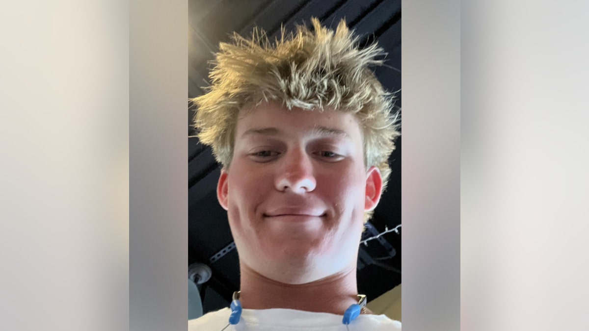 J.T. Schroeder smiles in a selfie